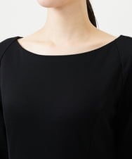 GBPCD01630 Sybilla(シビラ) スリットレイヤードドレス ブラック×レッド