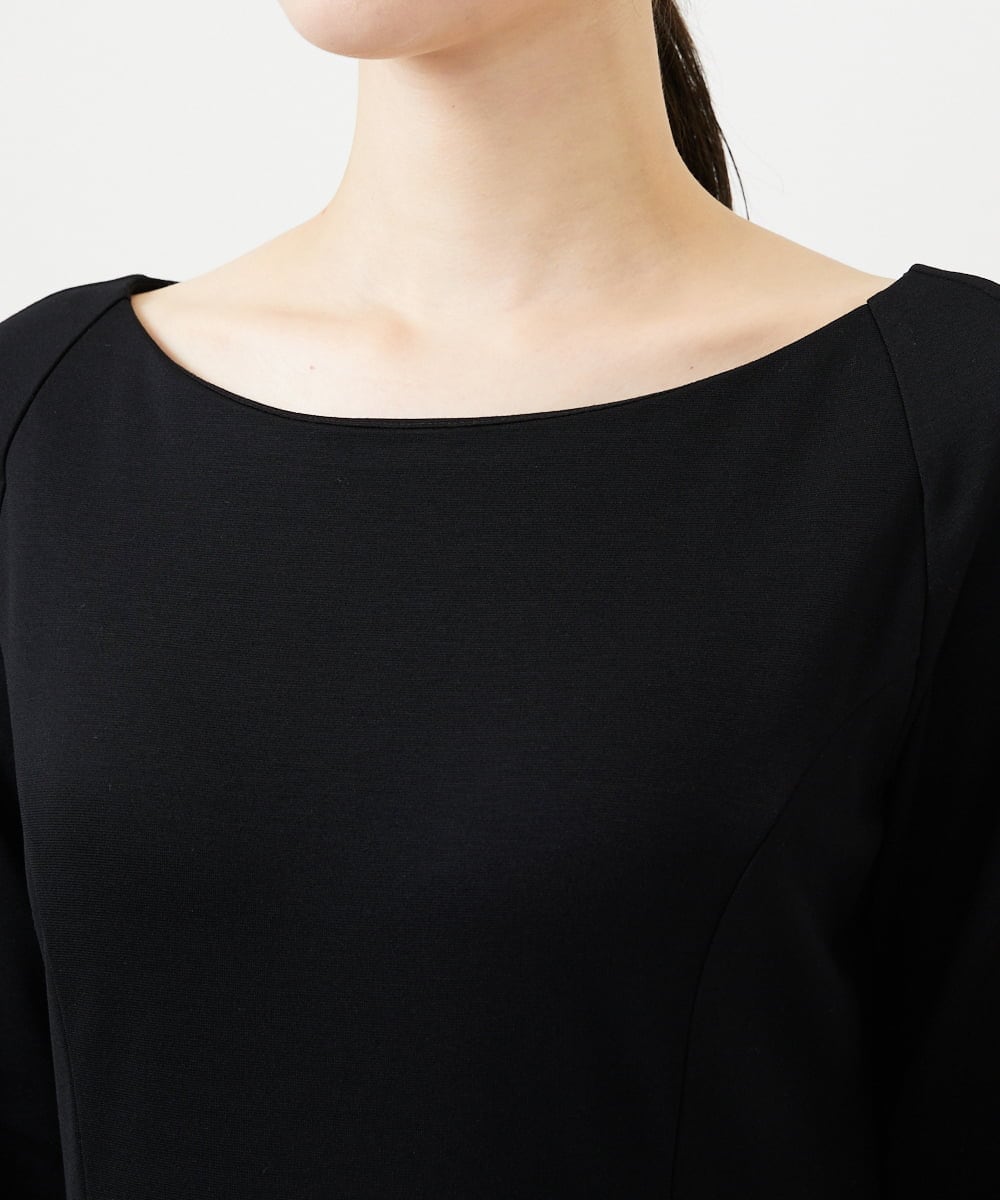 GBPCD01630 Sybilla(シビラ) スリットレイヤードドレス ブラック×レッド