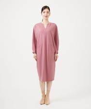 GBPCD31540 Sybilla(シビラ) ウールジャージーコクーンドレス ピンク