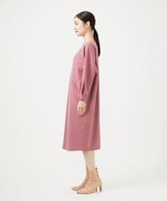 GBPCD31540 Sybilla(シビラ) ウールジャージーコクーンドレス ピンク