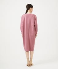 GBPCD31540 Sybilla(シビラ) ウールジャージーコクーンドレス ピンク