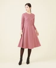 GBPCW11630 Sybilla(シビラ) ルミナリースムースデザインドレス ピンク