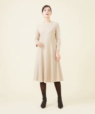 GBPCW11630 Sybilla(シビラ) ルミナリースムースデザインドレス ベージュ