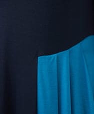 GBPEE04540 Sybilla(シビラ) バイカラージャージードレス ブルー系