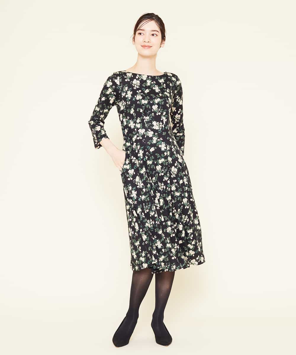 Sybilla シビラ アザレアプリントジャージードレス イトキンオンラインストア