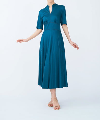 GBPEN16590  【sybilla the dress】ステッチデザインドレス