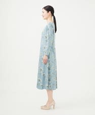 GBPGA34790 Sybilla(シビラ) アニス刺繍ジャージードレス ブルー