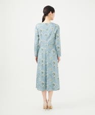 GBPGA34790 Sybilla(シビラ) アニス刺繍ジャージードレス ブルー