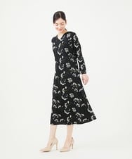 GBPGA34790 Sybilla(シビラ) アニス刺繍ジャージードレス ブラック