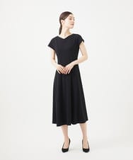 GBPGB46540 Sybilla(シビラ) 切り替えデザインジャージードレス ブラック
