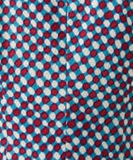 GBPGE41540 Sybilla(シビラ) チェックプリントジャージードレス ブルー系