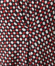 GBPGE41540 Sybilla(シビラ) チェックプリントジャージードレス ブラック系