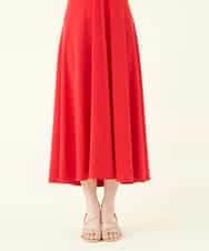 GBPGN18590 Sybilla(シビラ) 【sybilla the dress】フレアデザインポンチドレス レッド