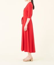 GBPGN18590 Sybilla(シビラ) 【sybilla the dress】フレアデザインポンチドレス レッド