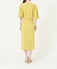 GBPGN19490 Sybilla(シビラ) 【sybilla the dress】ドレープジャージードレス イエロー