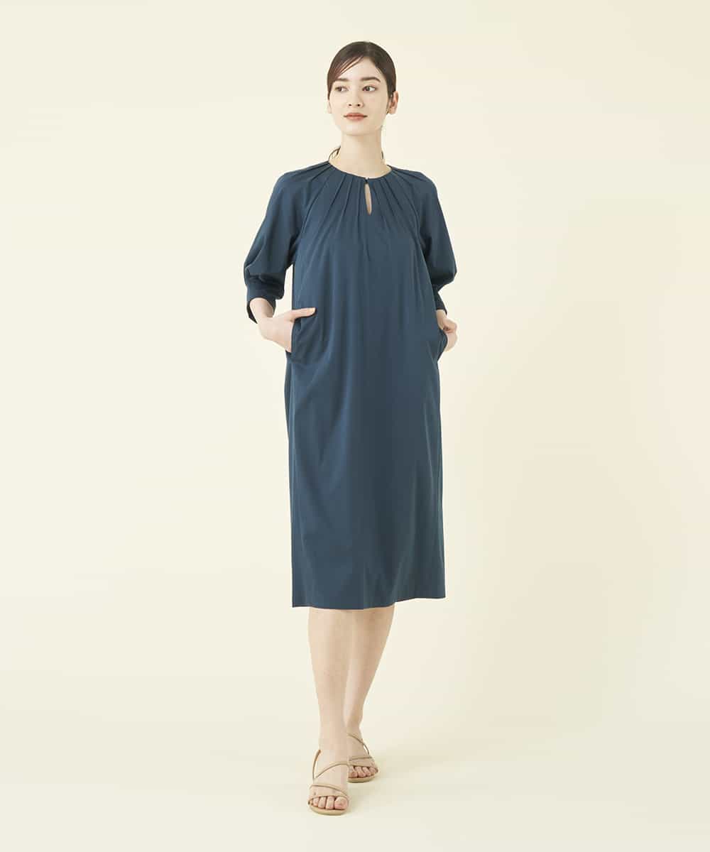Sybilla シビラ ピンタックコクーンワンピース イトキンオンラインストア