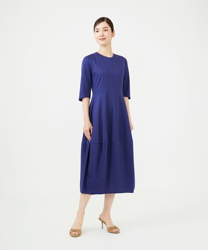 GBPJE35540 Sybilla コクーンシルエットジャージードレス