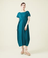 GBPJS74450 Sybilla(シビラ) コクーンシルエットジャージードレス グリーン