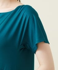 GBPJS74450 Sybilla(シビラ) コクーンシルエットジャージードレス グリーン