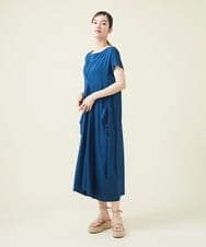 GBPJS74450 Sybilla(シビラ) コクーンシルエットジャージードレス ブルー
