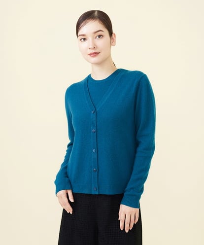 GBSAA01490 Sybilla カシミヤVネックカーディガン