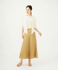 GBSAD01500 Sybilla(シビラ) トライアングルヘムボレロ アイボリー