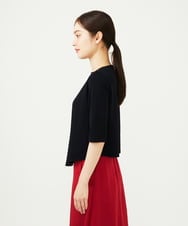GBSAD01500 Sybilla(シビラ) トライアングルヘムボレロ ブラック