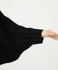 GBSAD01800 Sybilla(シビラ) レリーフニットカーディガン ブラック