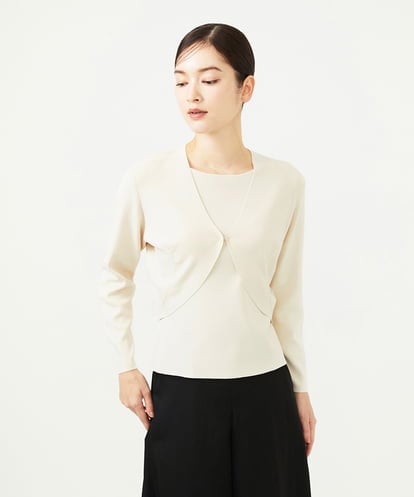 GBSAD03270 Sybilla レーヨンストレッチボレロ
