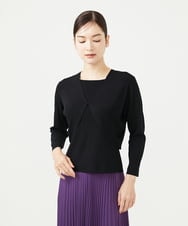 GBSAD03270 Sybilla(シビラ) レーヨンストレッチボレロ ブラック