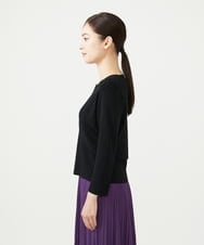 GBSAD03270 Sybilla(シビラ) レーヨンストレッチボレロ ブラック