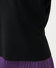 GBSAD03270 Sybilla(シビラ) レーヨンストレッチボレロ ブラック