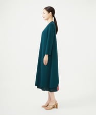 GBSAD04600 Sybilla(シビラ) フレアロングカーディガン グリーン