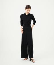 GBSAD32330 Sybilla(シビラ) レースカラーカーディガン ブラック