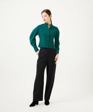 GBSAE30500 Sybilla(シビラ) フォルムスリーブカーディガン グリーン