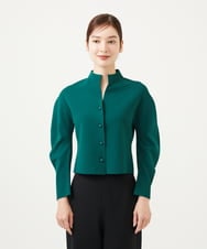 GBSAE30500 Sybilla(シビラ) フォルムスリーブカーディガン グリーン