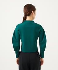 GBSAE30500 Sybilla(シビラ) フォルムスリーブカーディガン グリーン