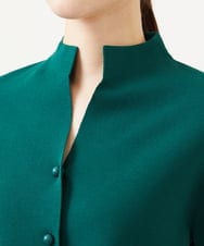 GBSAE30500 Sybilla(シビラ) フォルムスリーブカーディガン グリーン