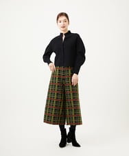 GBSAE30500 Sybilla(シビラ) フォルムスリーブカーディガン ブラック