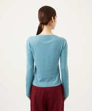 GBSAE32400 Sybilla(シビラ) ステッチデザインカーディガン サックスブルー
