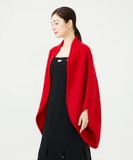 GBSAF80900 Sybilla(シビラ) コクーンシルエットニットコート レッド
