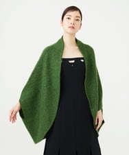 GBSAF80900 Sybilla(シビラ) コクーンシルエットニットコート グリーン