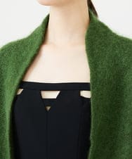 GBSAF80900 Sybilla(シビラ) コクーンシルエットニットコート グリーン