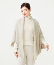 GBSAH03360 Sybilla(シビラ) ケープ風カーディガン ベージュ
