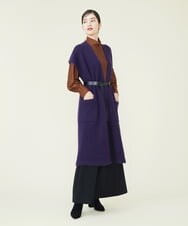 GBSAS06450 Sybilla(シビラ) モヘアロングジレ パープル