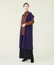 GBSAS06450 Sybilla(シビラ) モヘアロングジレ パープル
