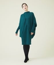 GBSAT01590 Sybilla(シビラ) ウールカシミヤコクーンカーディガン グリーン