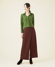 GBSAV04390 Sybilla(シビラ) ショートニットジャケット グリーン