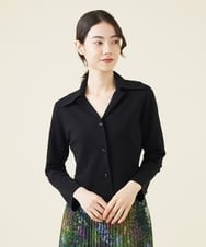 GBSAV04390 Sybilla(シビラ) ショートニットジャケット ブラック