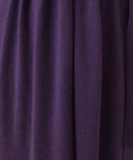 GBSAX02430 Sybilla(シビラ) ベルト付きウールロングカーディガン パープル